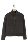 Apana Dash Full Zip Jacket In Gray