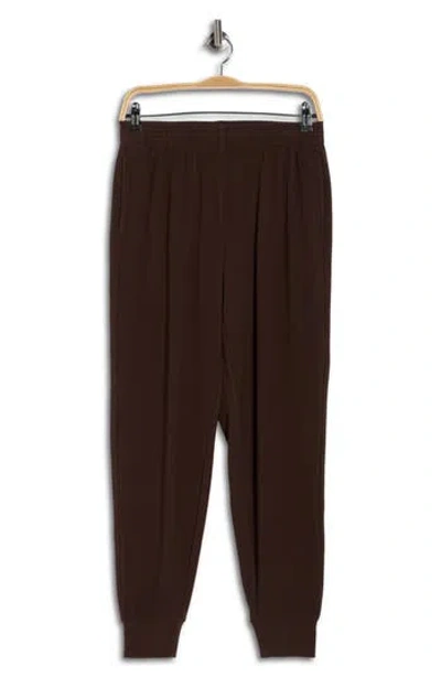 Apana Eden Ottoman Ribbed Joggers In Brown