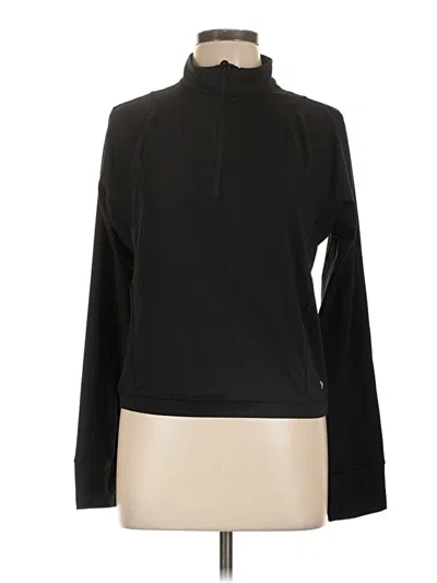 Pre-owned Apana Fleece Jacket In Black