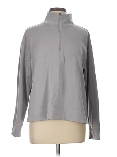 Pre-owned Apana Fleece Jacket In Gray