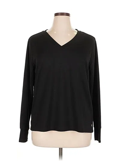 Pre-owned Apana Long Sleeve T-shirt In Black