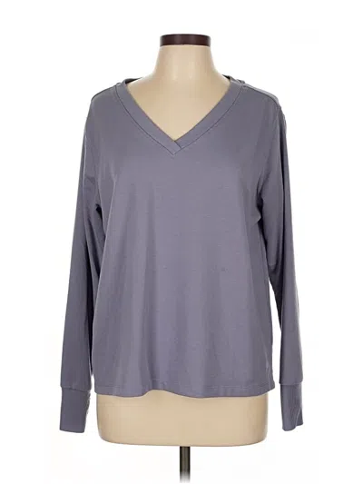 Pre-owned Apana Long Sleeve T-shirt In Gray
