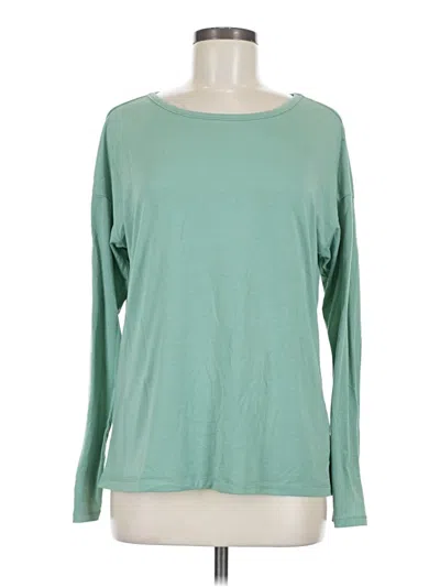 Pre-owned Apana Long Sleeve T-shirt In Green