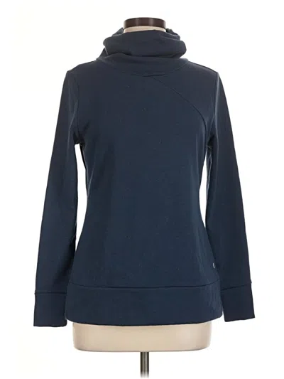 Pre-owned Apana Long Sleeve Turtleneck In Blue
