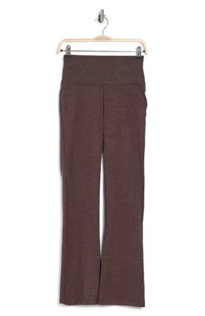 Apana Maggie Flare Leggings In Brown