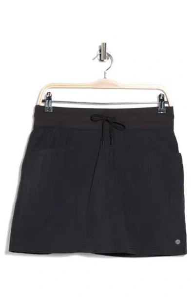 Apana Mirage Nylon Drawstring Miniskirt