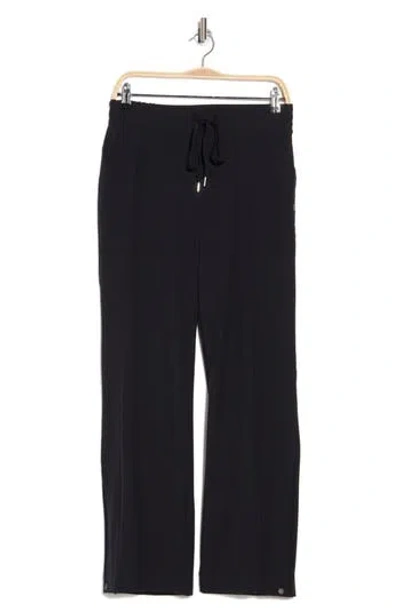 Apana Montecito Woven Pants In Rich Black