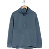 Apana New Heights Long Sleeve Tunic Pullover In Blue
