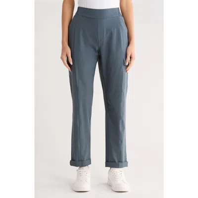 Apana Newport Cuffed Cargo Pants In Green