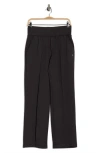 Apana Pintuck Scuba Knit Pants In Gray