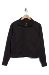 Apana Powerhouse Full Zip Sweatshirt In Rich Black