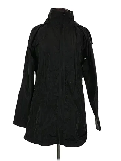 Pre-owned Apana Raincoat In Black
