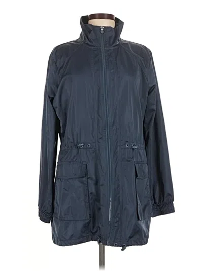Pre-owned Apana Raincoat In Blue