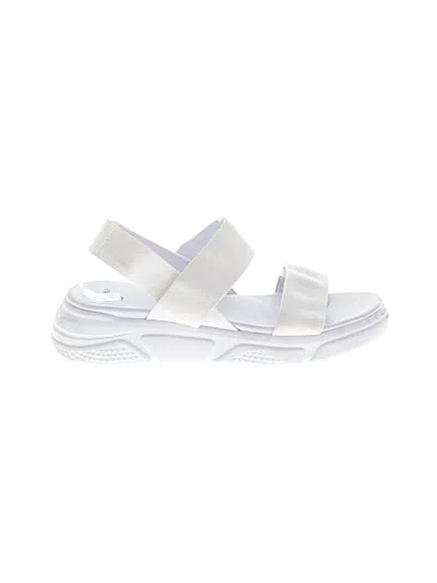 Pre-owned Apana Sandals In White