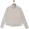 Apana Serene Zip Jacket In Silver