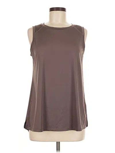 Pre-owned Apana Sleeveless T-shirt In Brown