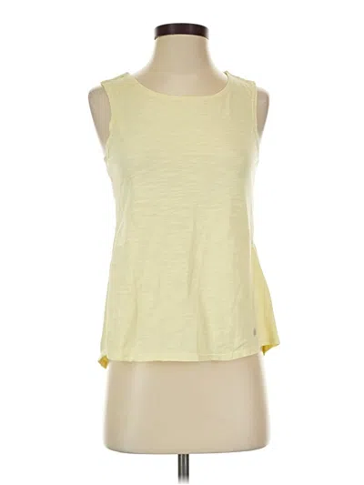 Pre-owned Apana Sleeveless T-shirt In Yellow