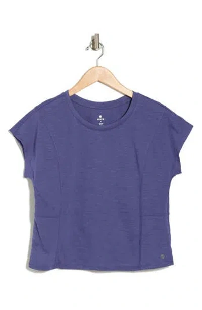 Apana Softy Short Sleeve Boxy T-shirt In Skipper Blue