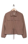 Apana Spirit Cargo Jacket In Deep Taupe