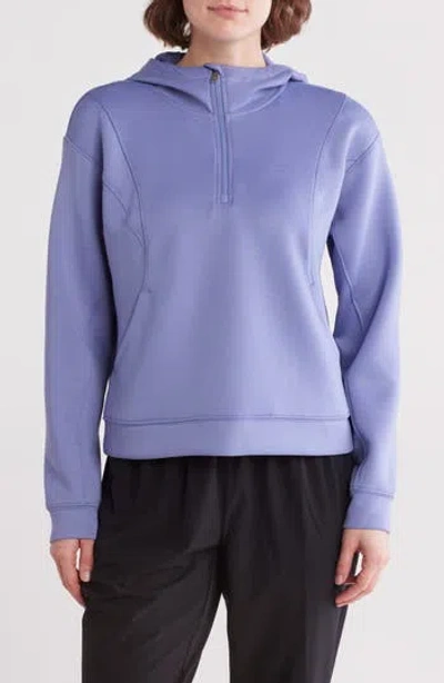 Apana Stellar Scuba Knit Quarter Zip Hoodie