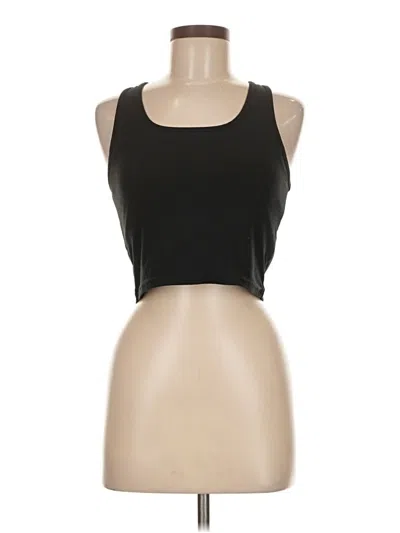 Pre-owned Apana Tank Top Black Strapless Neckline Tops