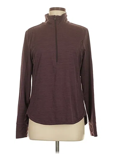 Pre-owned Apana Track Jacket In Burgundy