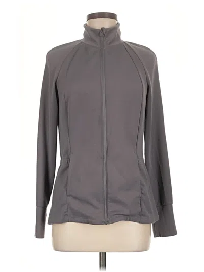 Pre-owned Apana Track Jacket In Gray