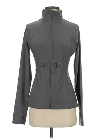 Pre-owned Apana Track Jacket In Gray