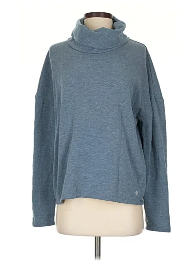 Pre-owned Apana Turtleneck Sweater In Blue