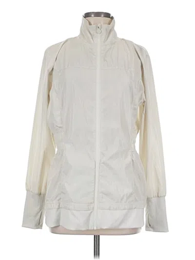 Pre-owned Apana Windbreaker Jacket In Ivory