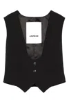 Apaperkid Gilet Woman  Two Buttons