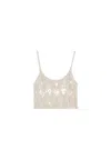 Apaperkid Top Woman  Perforated In Off White