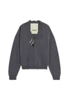 Apaperkid Women's Sweater  V-neck In Gray