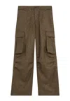 Apaperkid Women's Trousers  To Brightened Qaudri In Brown