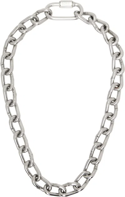 Apartment 1007 Silver #2/0 Machine Chain Necklace