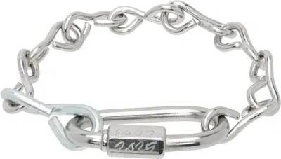Apartment 1007 Silver S Chain No.12 Bracelet In Steel