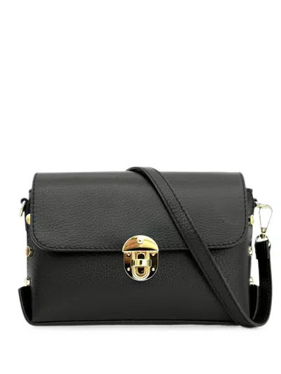 Apatchy London Bloxsome Studded Crossbody Bag In Black