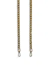 Apatchy London Chain Crossbody Bag Strap In Gold