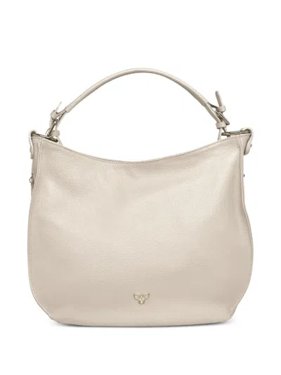 Apatchy London Harriet Slouchy Bucket Bag In Neutral