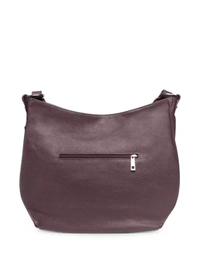 Apatchy London Harriet Slouchy Tote Bag In Burgundy