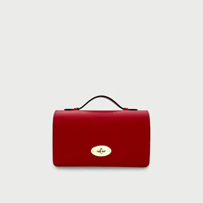 Apatchy London Women's The Amelia Chilli Red Leather Bag