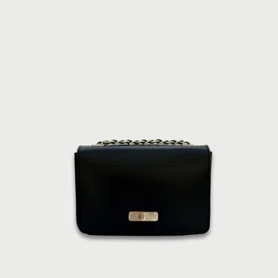 Apatchy London The Grace Leather Bag In Black