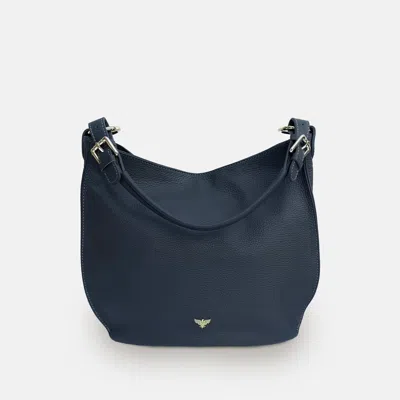 Apatchy London The Harriet Leather Bag In Blue