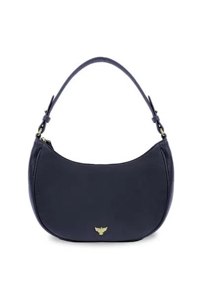Apatchy London The Lucy Leather Bag In Blue