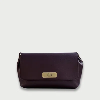 Apatchy London The Maisie Maxi Leather Bag In Red
