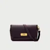 Apatchy London The Maisie Midi Leather Bag In Red