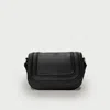 Apatchy London The Mimi Tan Leather Bag In Black