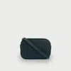 Apatchy London The Penelope Gold Woven Leather Camera Bag In Black