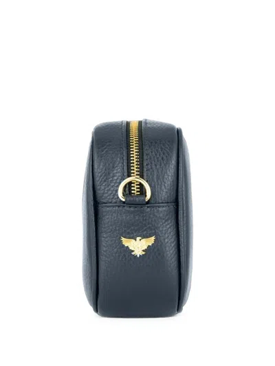 Apatchy London The Tassel Crossbody Bag In Blue