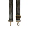 Apatchy London Women's Black And Gold Chevron Strap In Multi